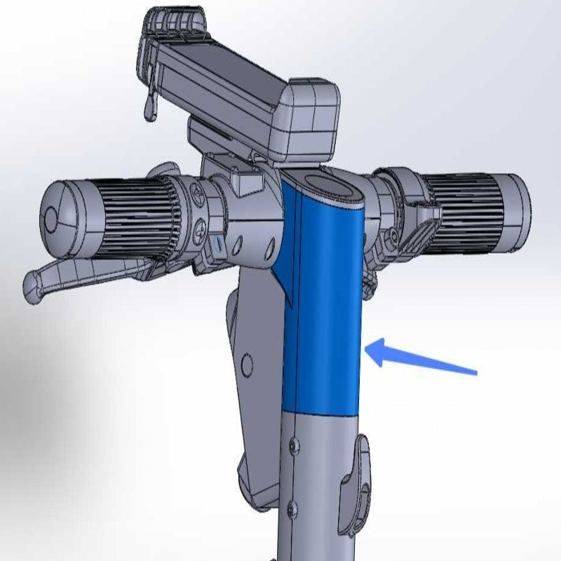 ES410 handlebar head