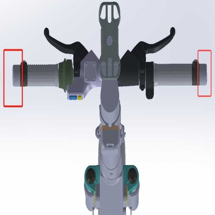ES410 handlebar pipe plug cover