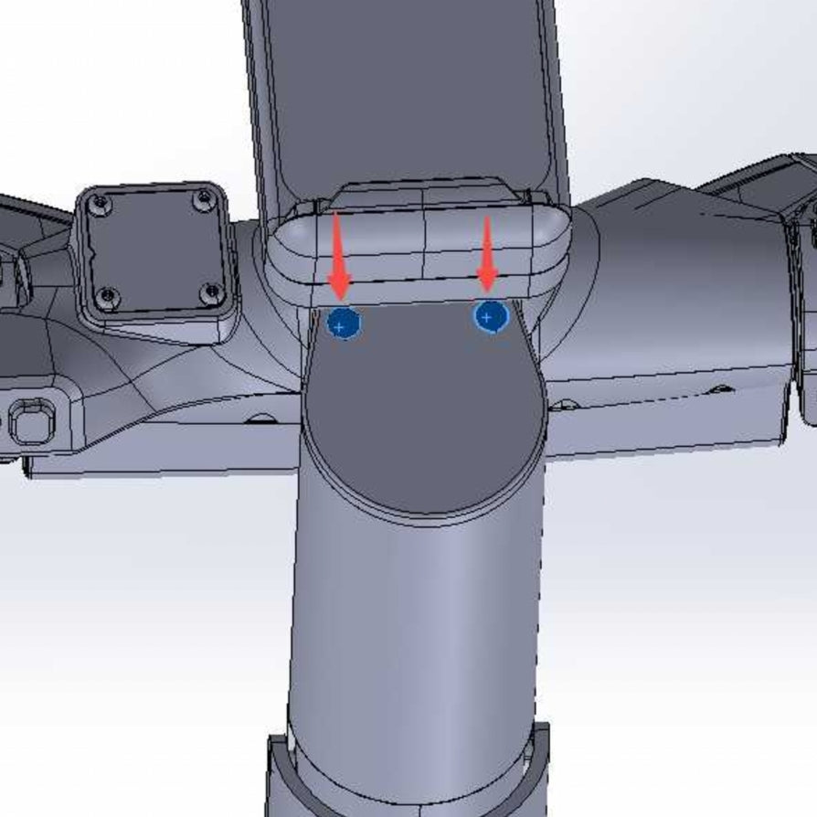 ES410 rear fender cover