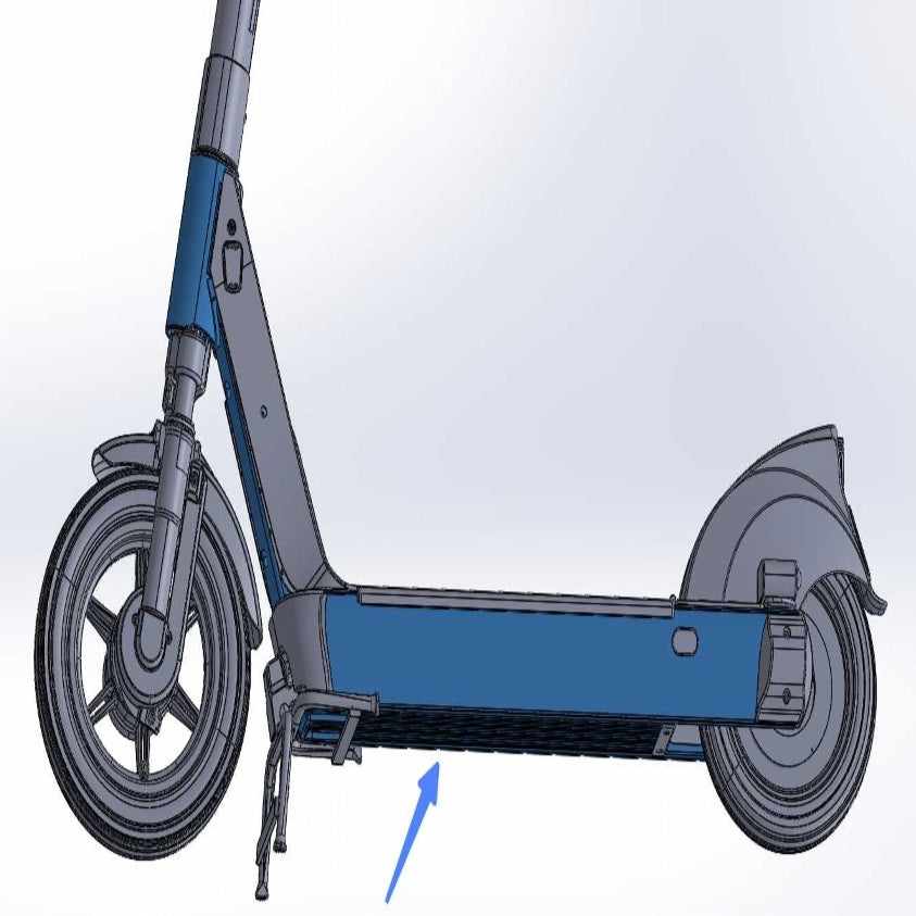 ES410 frame (plastic spray)