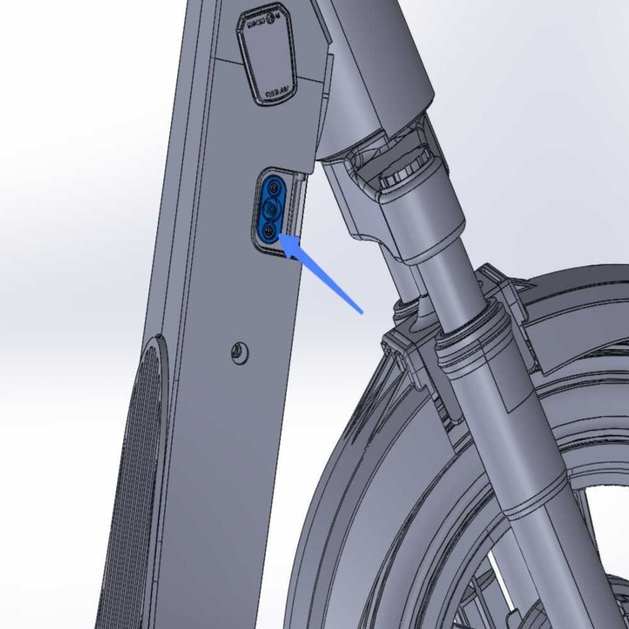 ES410 charging port