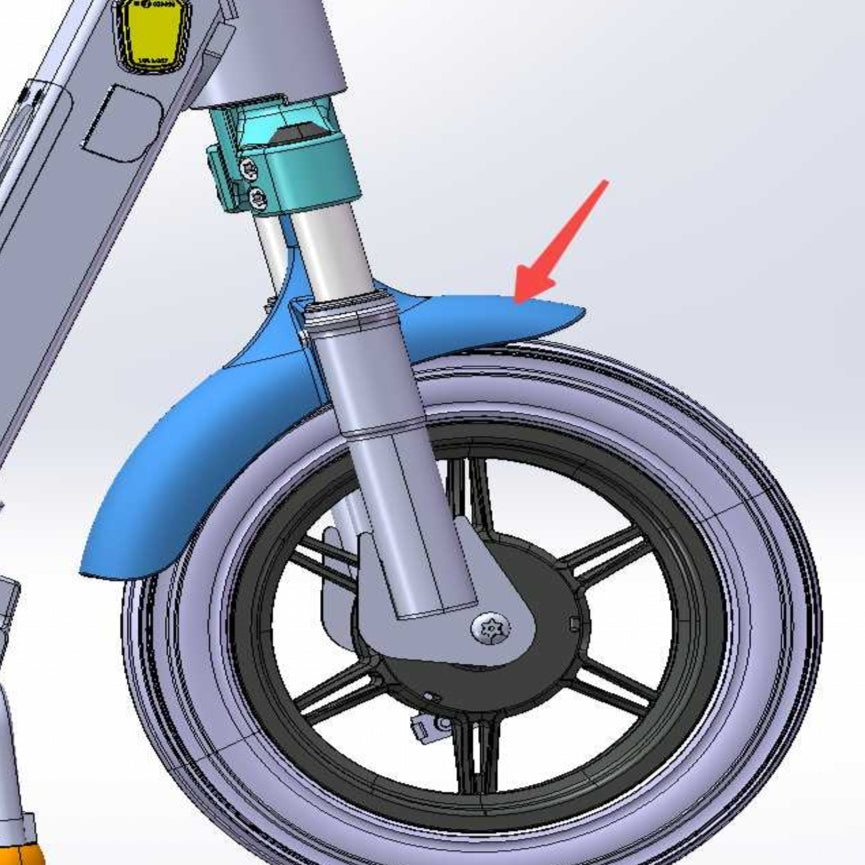 ES410 front fender