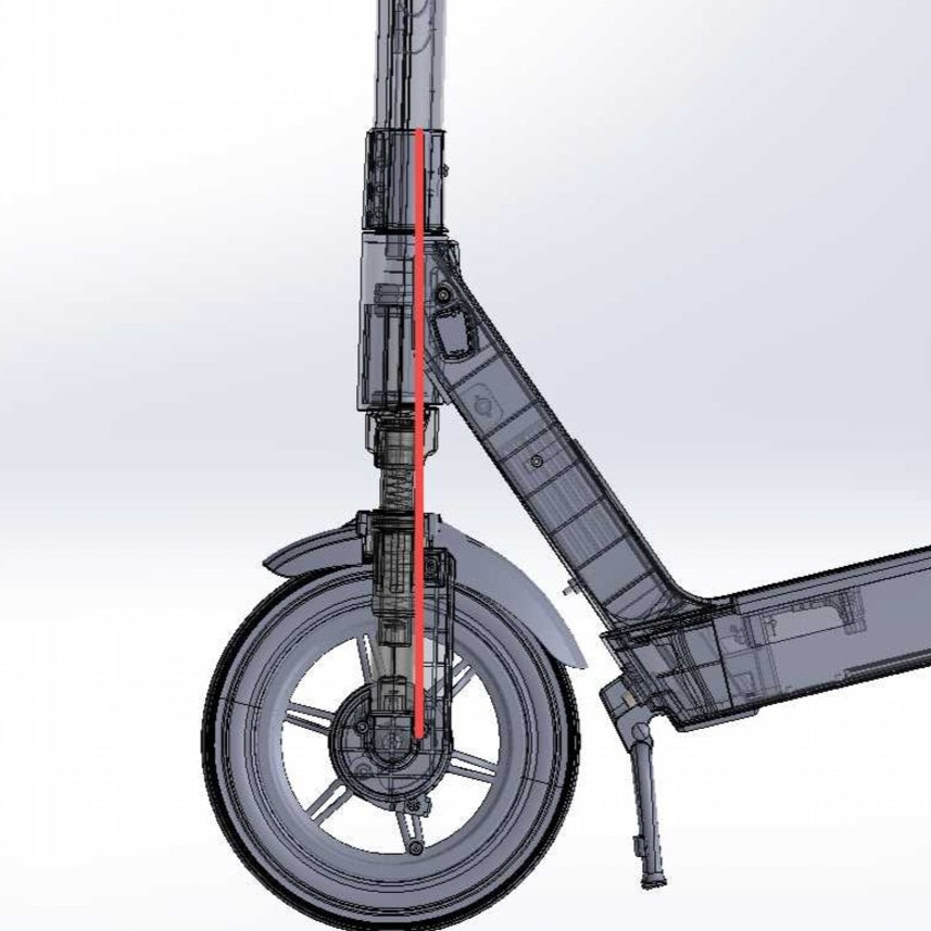 ES410 brake line skin